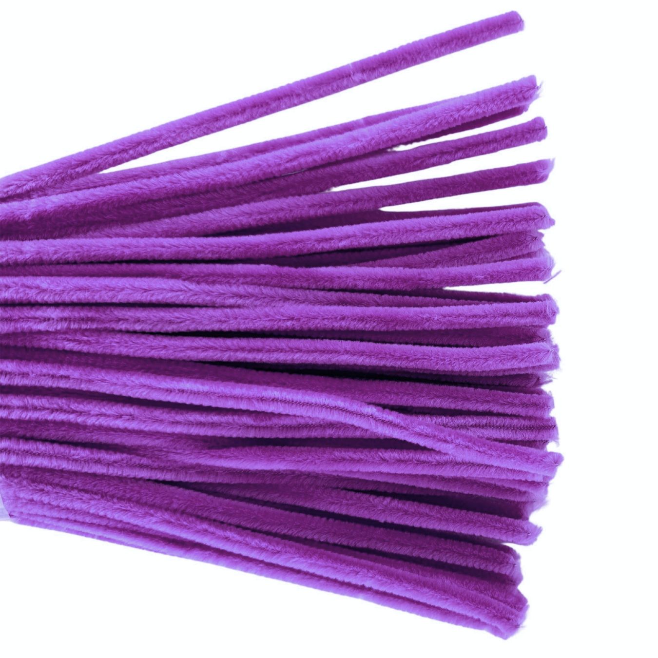 Purple Pipe Cleaners 6mm 50pk
