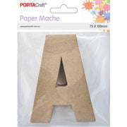 Porta Craft Paper Mache Small A - 7.5x10cm