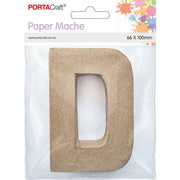 Porta Craft Paper Mache Small D - 6.6x10cm