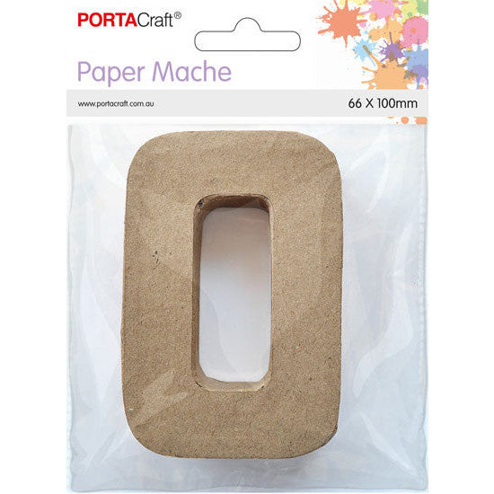 Porta Craft Paper Mache Small O - 6.6x10cm