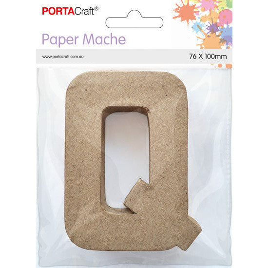 Porta Craft Paper Mache Small Q - 7.6x10cm