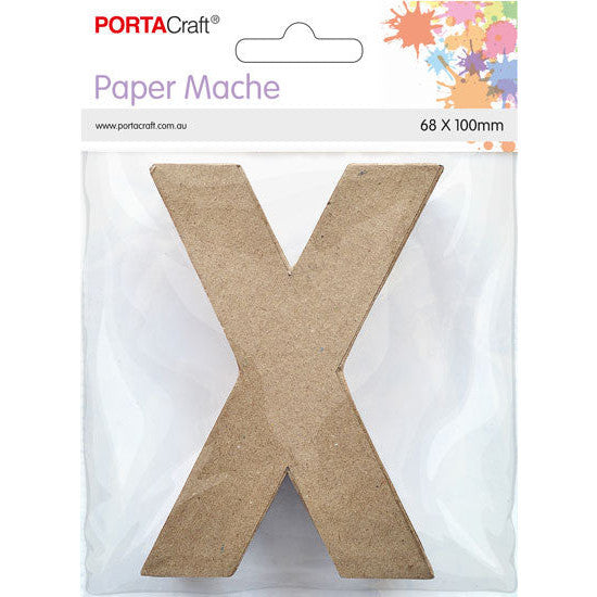 Porta Craft Paper Mache Small X -6.8x10cm