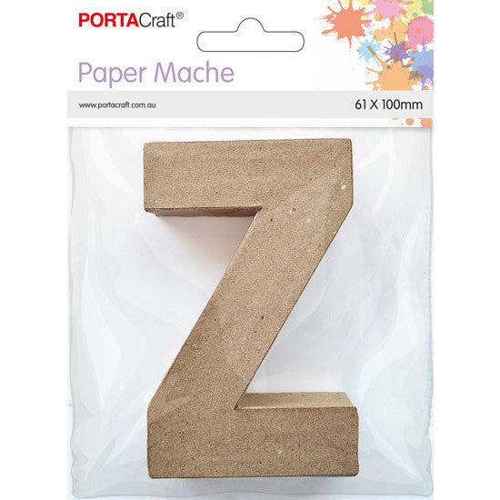 Porta Craft Paper Mache Small Z - 6.1x10cm