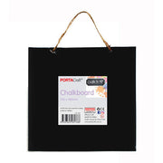 Porta Craft MDF Hanging Square Chalkboard 100x100mm