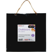 Porta Craft MDF Hanging Square Chalkboard 200x200mm