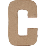 Porta Craft Paper Mache Large C - 12.5x19.5cm
