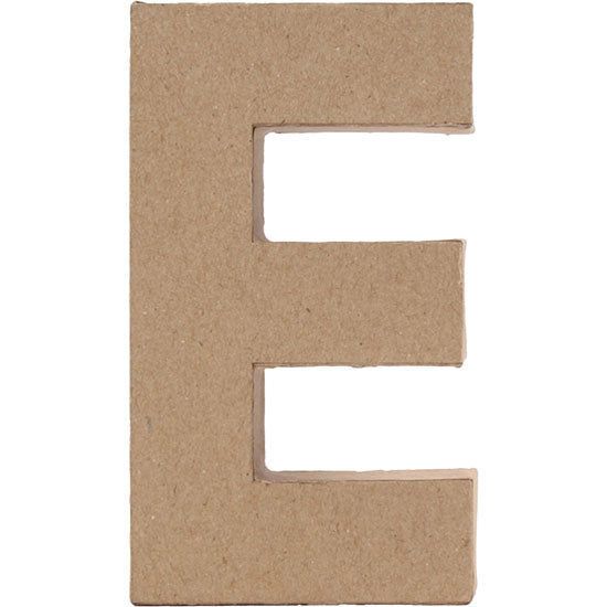 Porta Craft Paper Mache Large E - 11.2x19.5cm