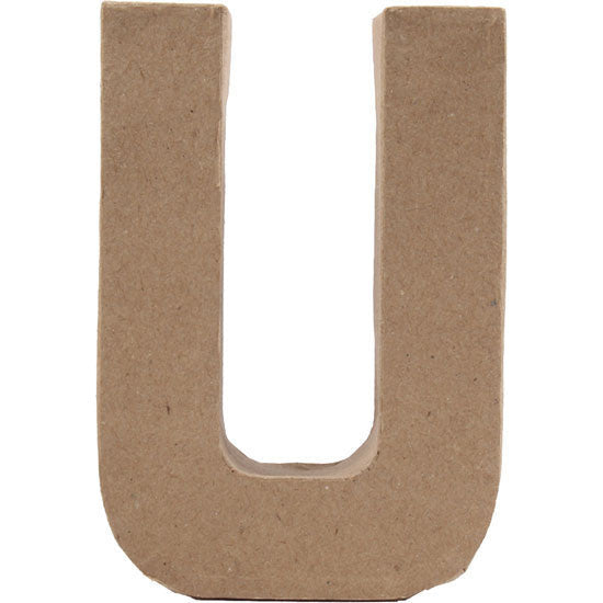 Porta Craft Paper Mache Large U - 13.2x19.5cm
