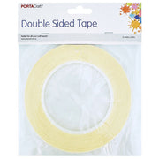 Porta Craft Double Sided Clear Tape - 3.2mm x 25m