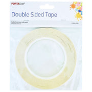 Porta Craft Double Sided Clear Tape - 6.5mm x 25m