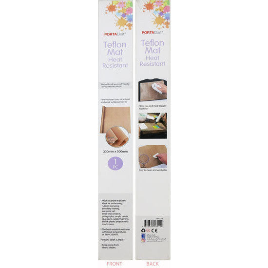 Porta Craft Heat Resistant Non-Stick Mat 500x330mm 
