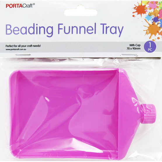 Bead Funnel Tray with Cap