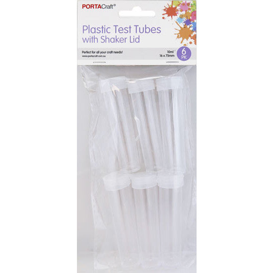 Porta Craft Test Tube Shaker Containers 16x75mm 10ml 6pk