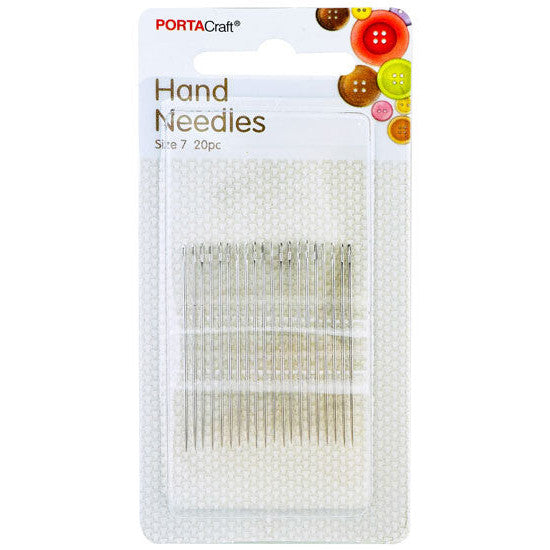 Porta Craft Hand Sewing Needles Size 7 20pk