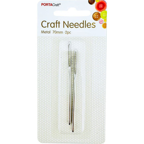 Porta Craft Metal Craft Needles 70mm 2pk