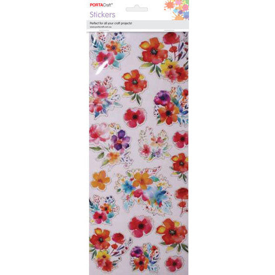 Porta Craft Floral Mist Sticker Sheet