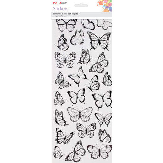 Porta Craft Butterfly Joy Sticker Sheet
