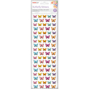 Porta Craft Puffy Butterfly Stickers 81pk