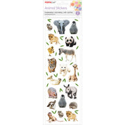 Porta Craft Wild Animal Stickers - 2 Sheets
