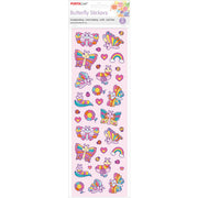 Porta Craft Butterfly Flutter Stickers - 2 Sheets