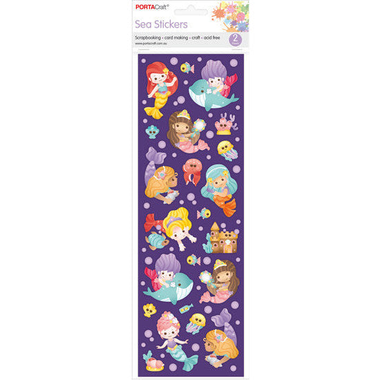 Porta Craft Ocean Life Sticker - 2 Sheets