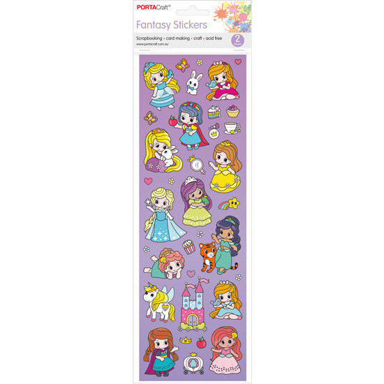 Porta Craft Enchanted Fantasy Stickers - 2 Sheets