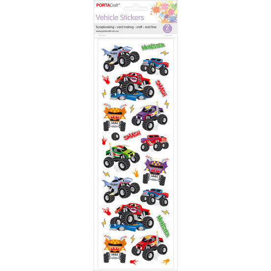 Porta Craft Vehicle Transport Sticker - 2 Sheets