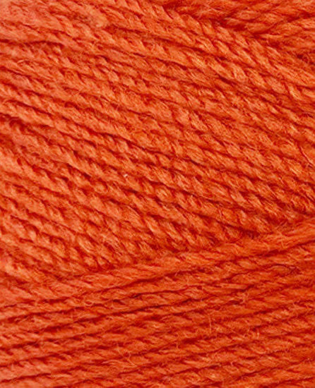 Knitting Yarn 100g 220m 8ply Solid Burnt Orange