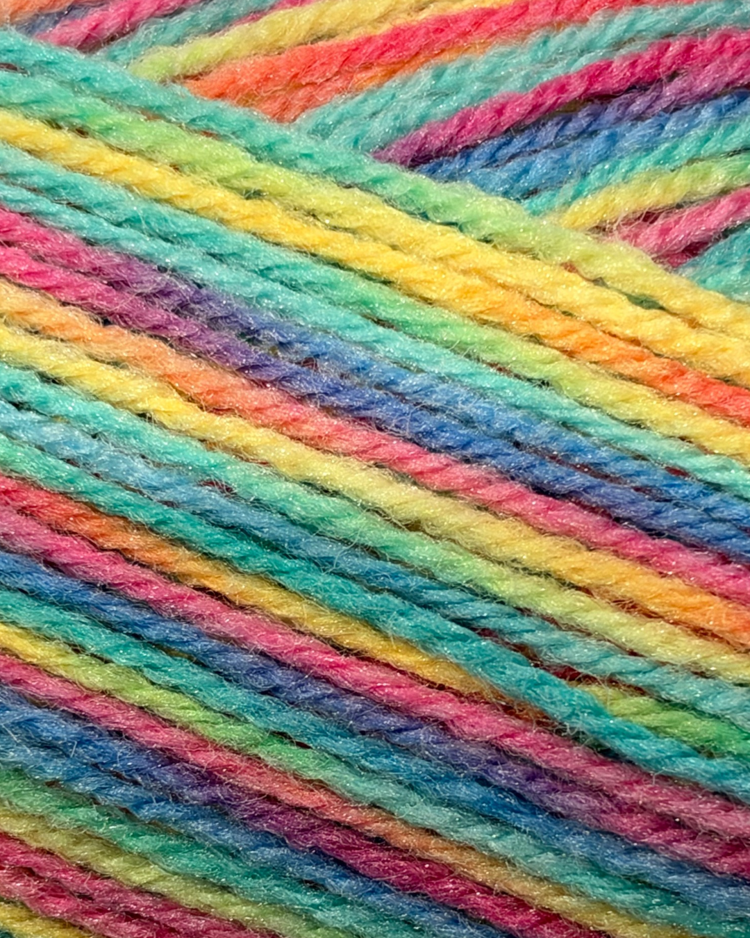 Knitting Yarn 100g 270m 8ply Multi Pixie