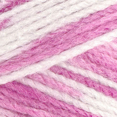 Knitting Yarn 100g 220m 8ply Multi Berries N Cream