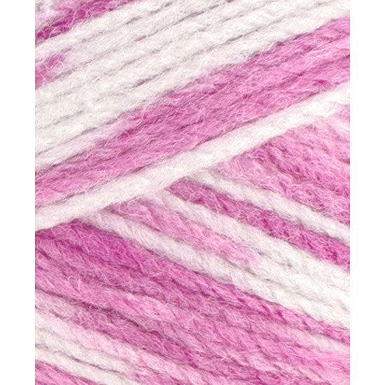 Knitting Yarn 100g 220m 8ply Multi Berries N Cream