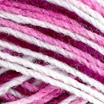 Knitting Yarn 100g 220m 8ply Multi Very Berry