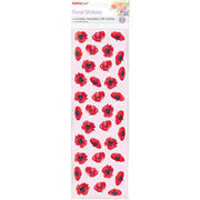 Porta Craft Poppy Floral Stickers - 2 Sheets