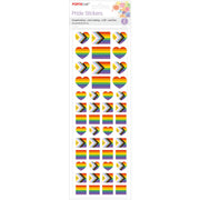 Porta Craft Rainbow Pride Flag Stickers - 2 Sheets