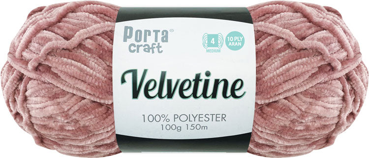 Velvetine Yarn 100g 150m Mauve