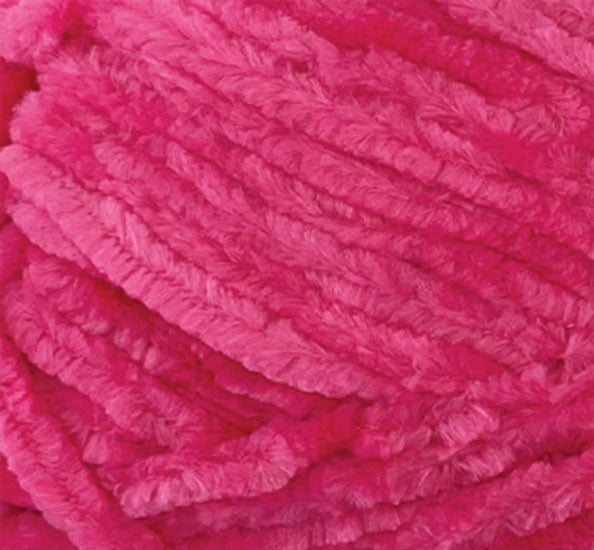 Velvetine Yarn 100g 150m Bright Pink