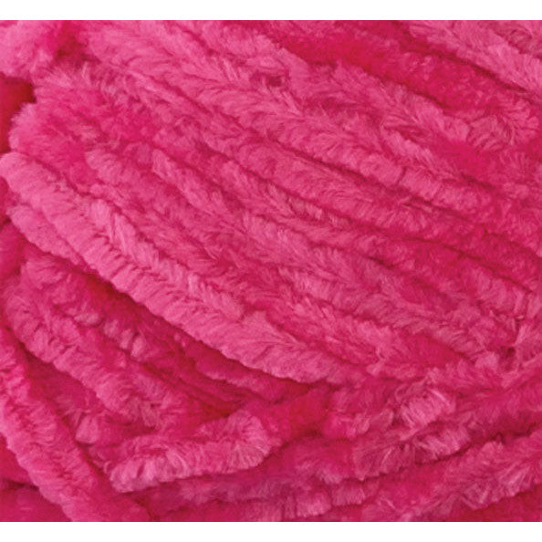 Velvetine Yarn 100g 150m Bright Pink