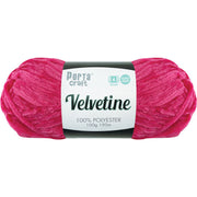Velvetine Yarn 100g 150m Bright Pink