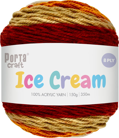 Cake Yarn 150g Caramel Slice