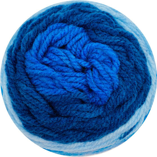 Ice Cream Yarn 150g 285m Royal Blue Swirl