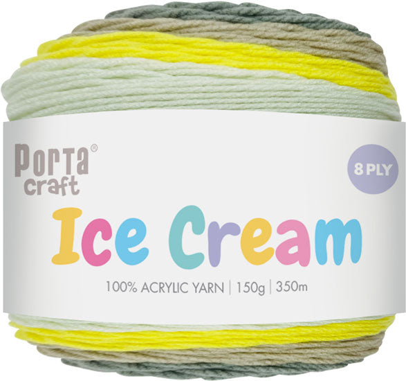 Cake Yarn 150g Lemon Meringue