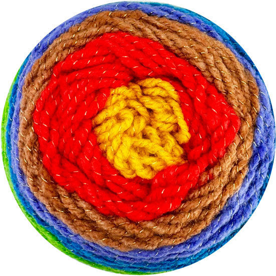 Porta Craft Ice Cream Cake Sparkle Yarn Carnival