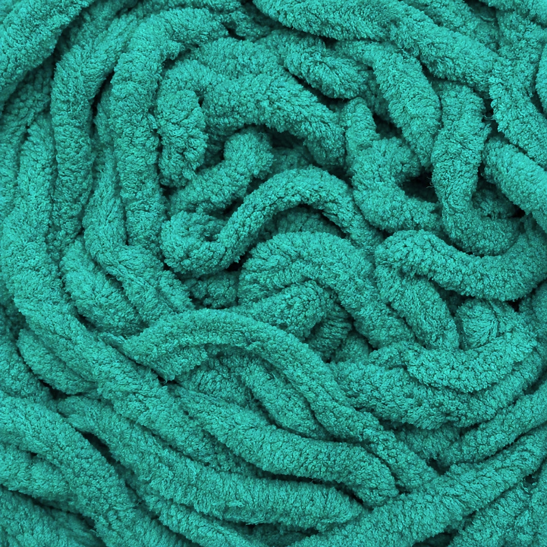 Blanket Chenille Yarn 100g 80m 12ply Teal