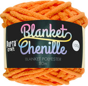 Porta Craft Chenille Blanket Yarn 100g 80m 12ply Fantapants