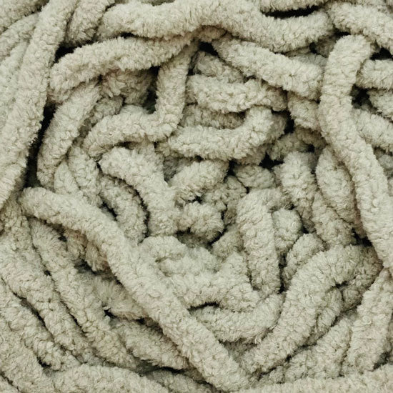 12ply Chenille Blanket Yarn 100g 80m Taupe