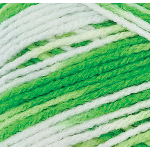 Acrylic Yarn 100g 189m 8ply Multi Lime Time
