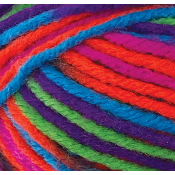 Acrylic Yarn 100g 189m 8ply Multi Hyper