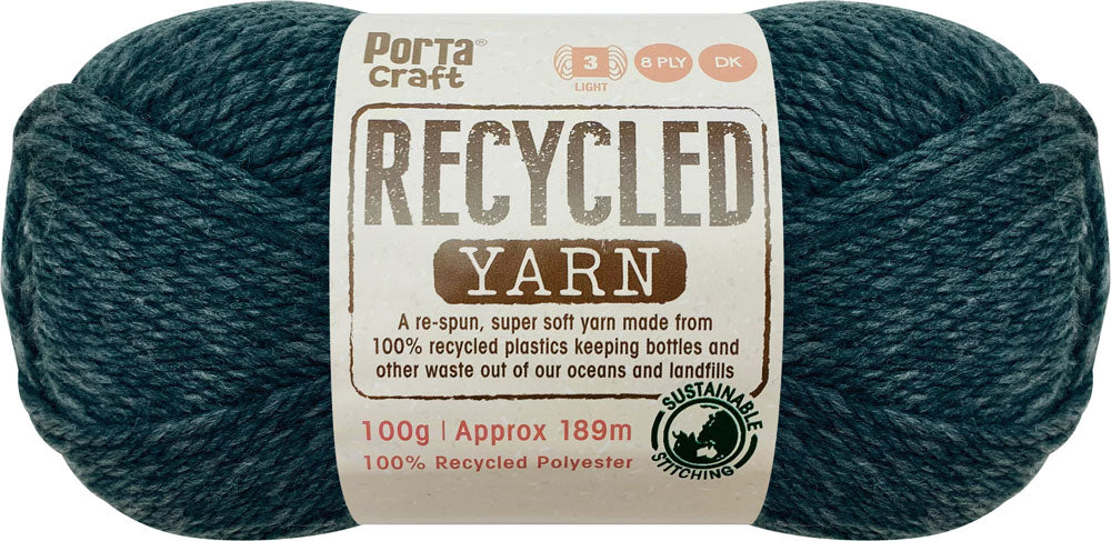 Recycled Yarn 100g 189m 8ply Stormfront Melange