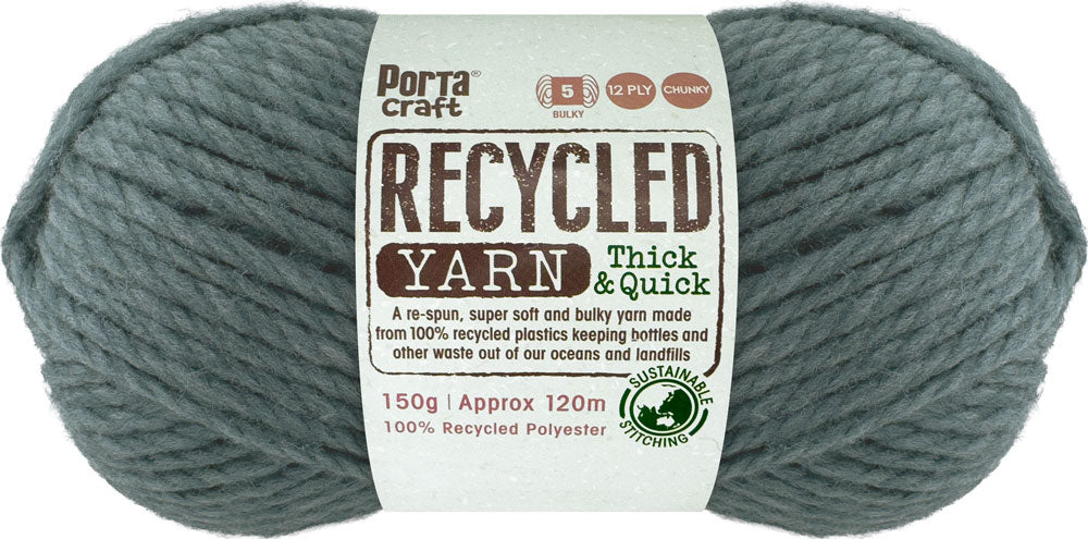 Recycled Yarn 150g 120m 12ply Stormfront Melange
