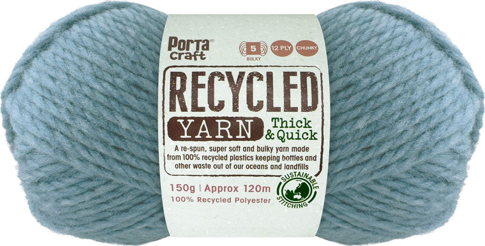 Recycled Yarn 150g 120m 12ply Cornflower Melange